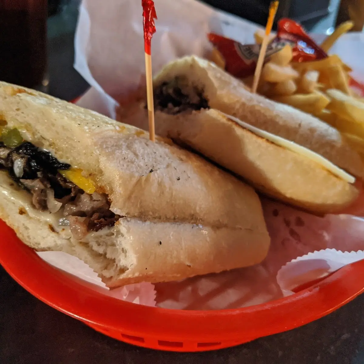 Philly Cheese Steak Sandwich