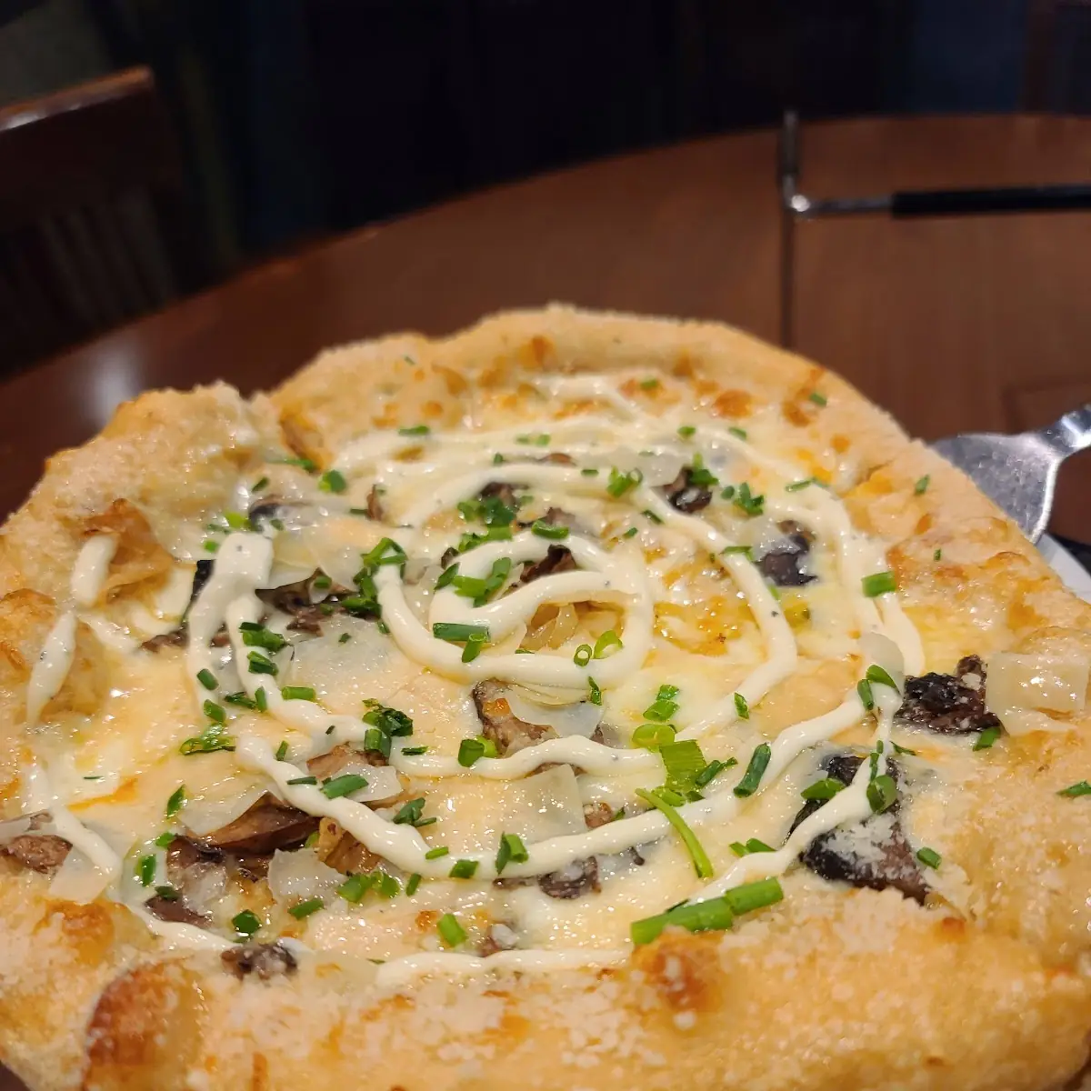 Mushroom Pizza