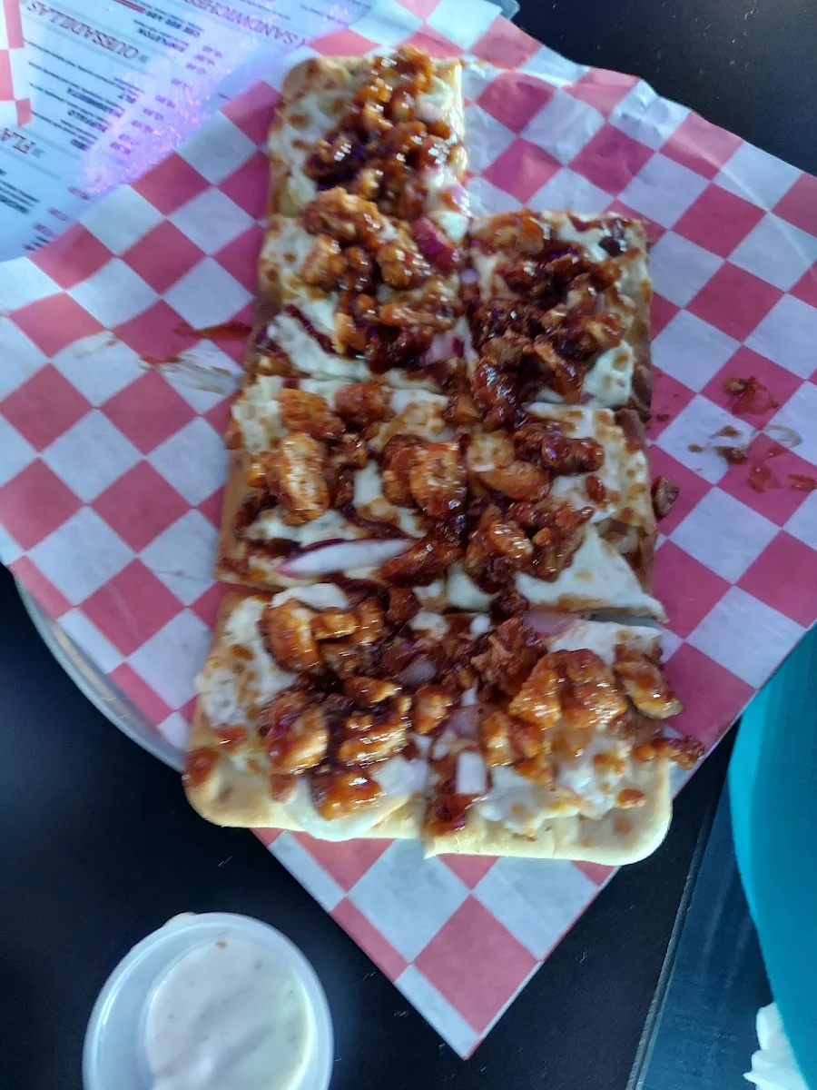 BBQ Flatbread Pizza