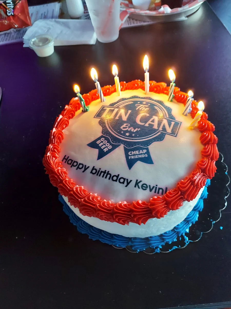 Personalized Birthday Cake