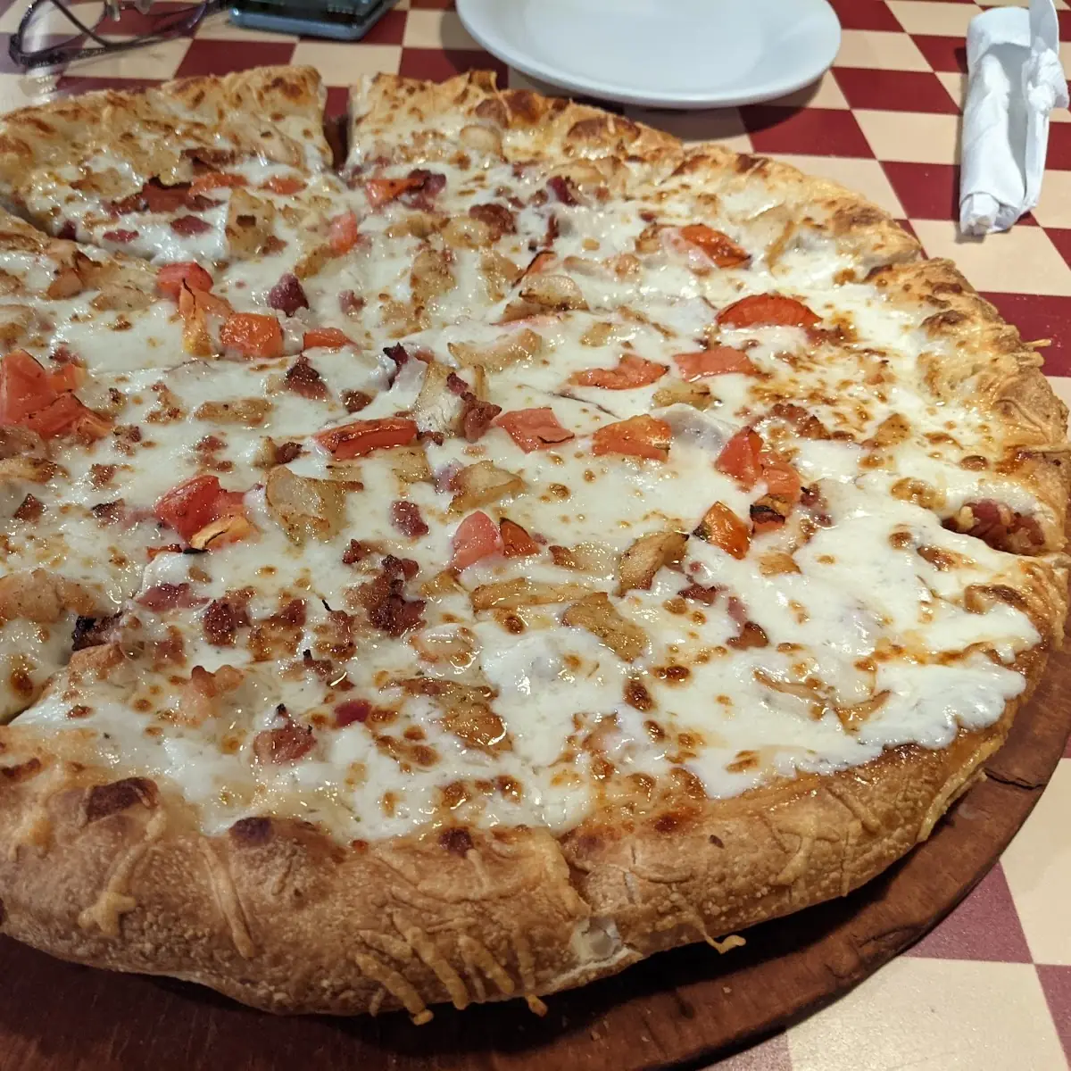 Chicken Bacon Ranch Pizza