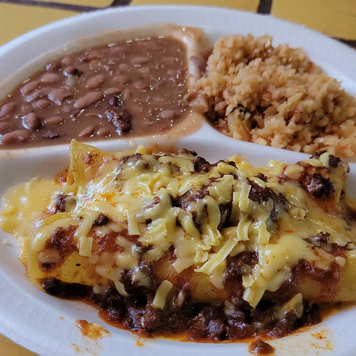 American Cheese Enchiladas