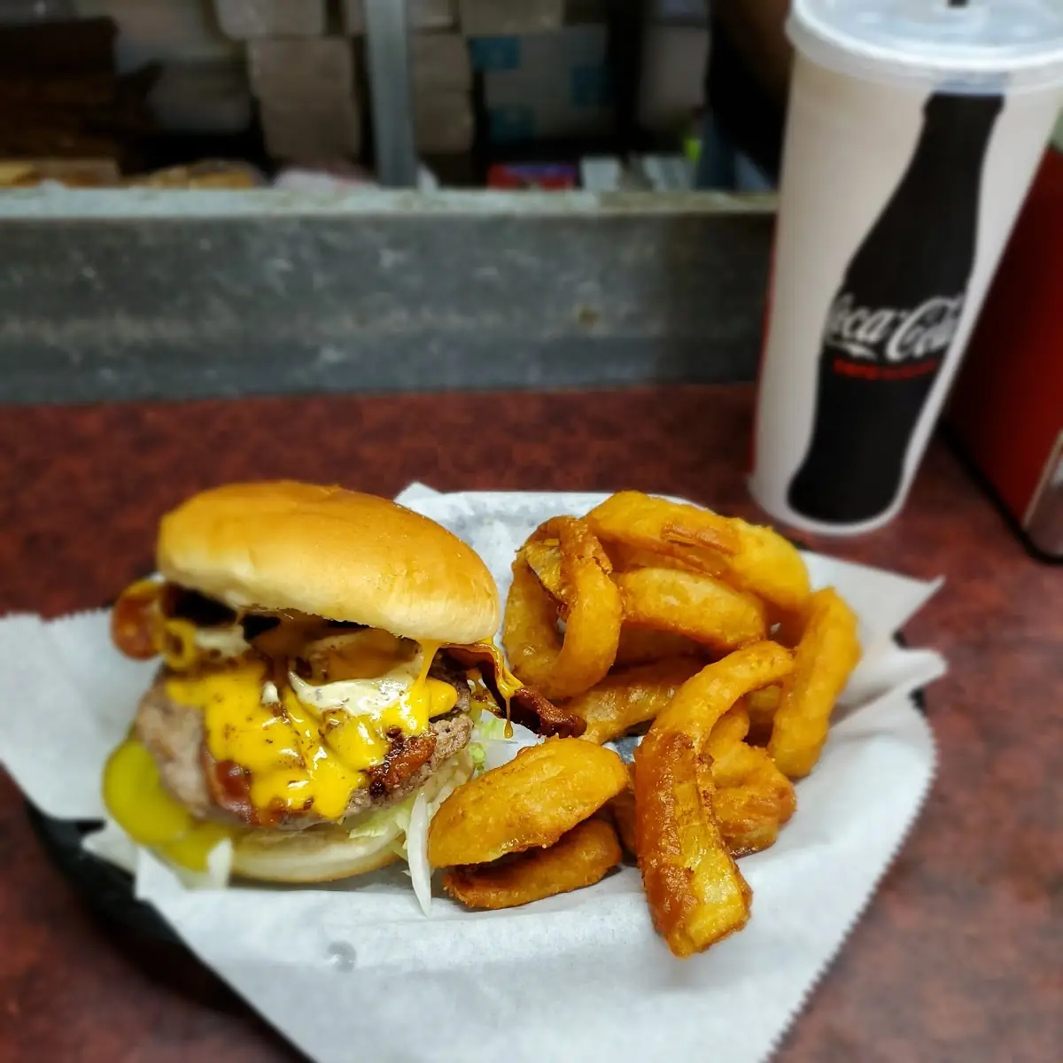 Cheddar Bacon Burger