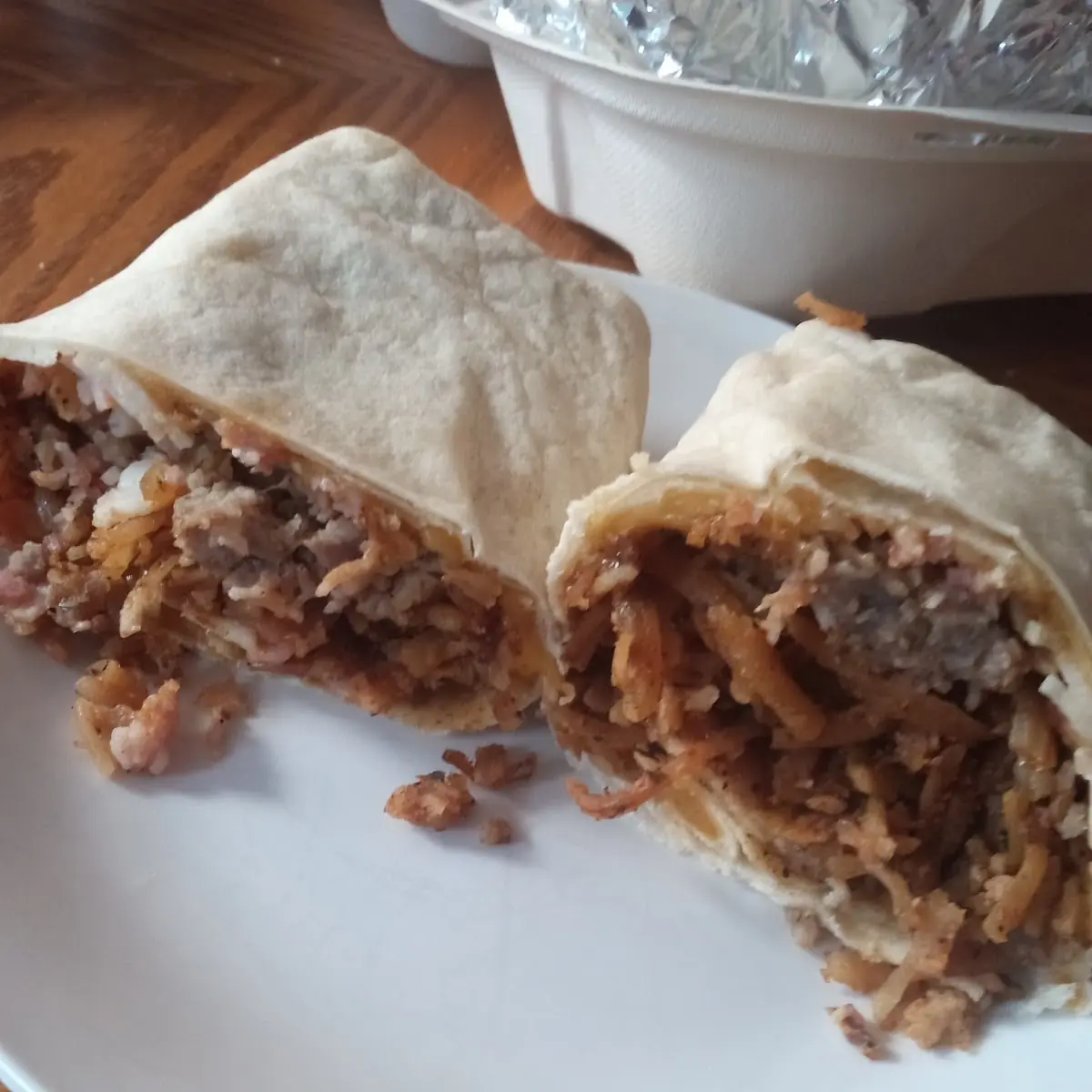 Chorizo Burrito