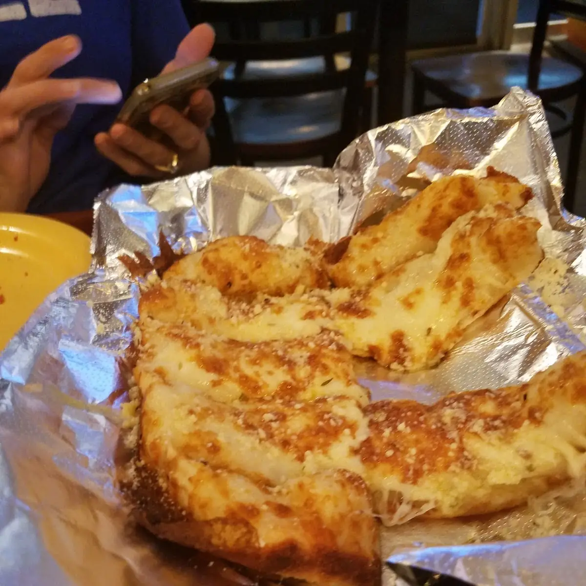 Deep Dish Cheese Bread with Sweet Sauce