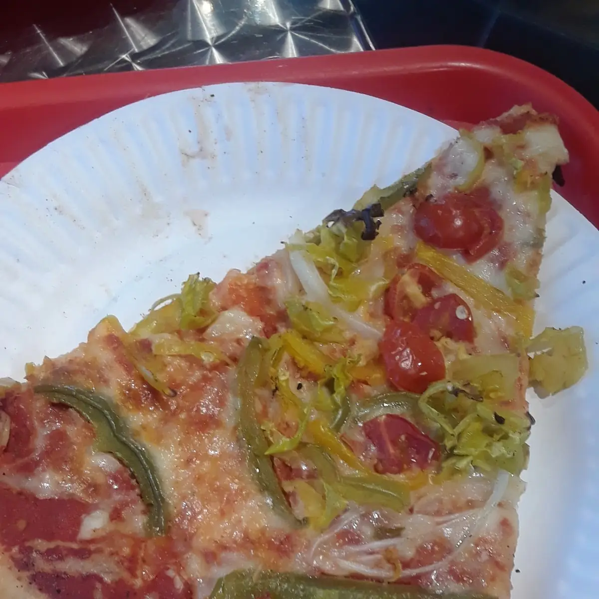 Veggie Pizza by the Slice