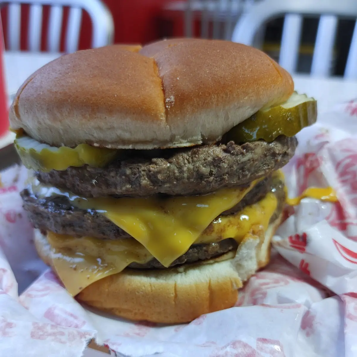 Double Cheeseburger 1 2