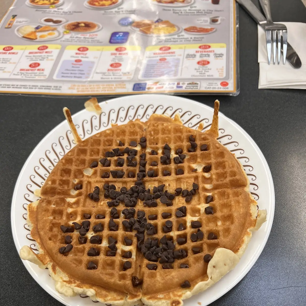 Chocolate Chip Waffle