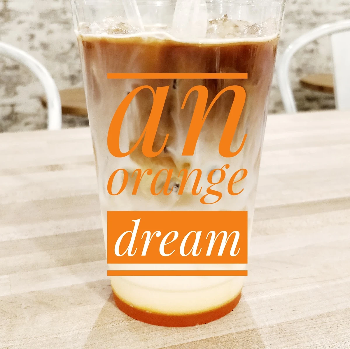 Orange Dream Latte