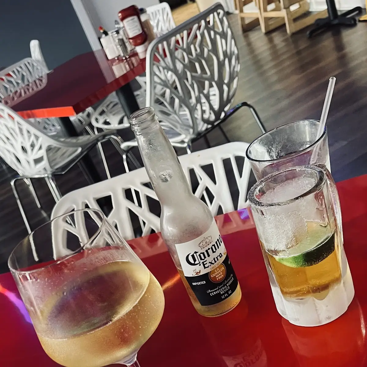 Corona Beer with Ice