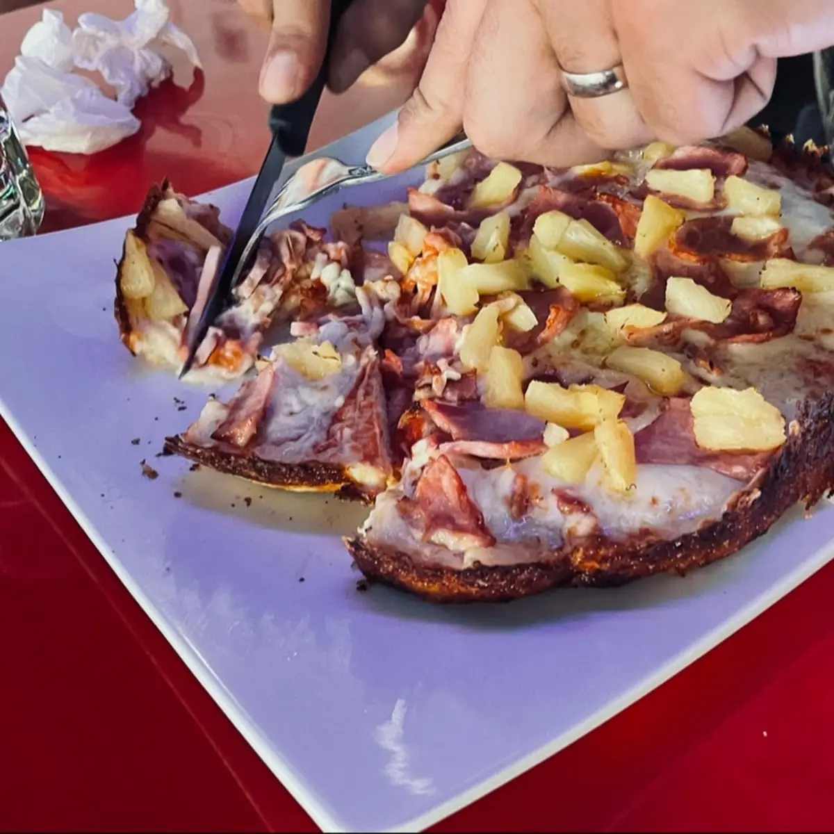 Hawaiian Personal Pizza
