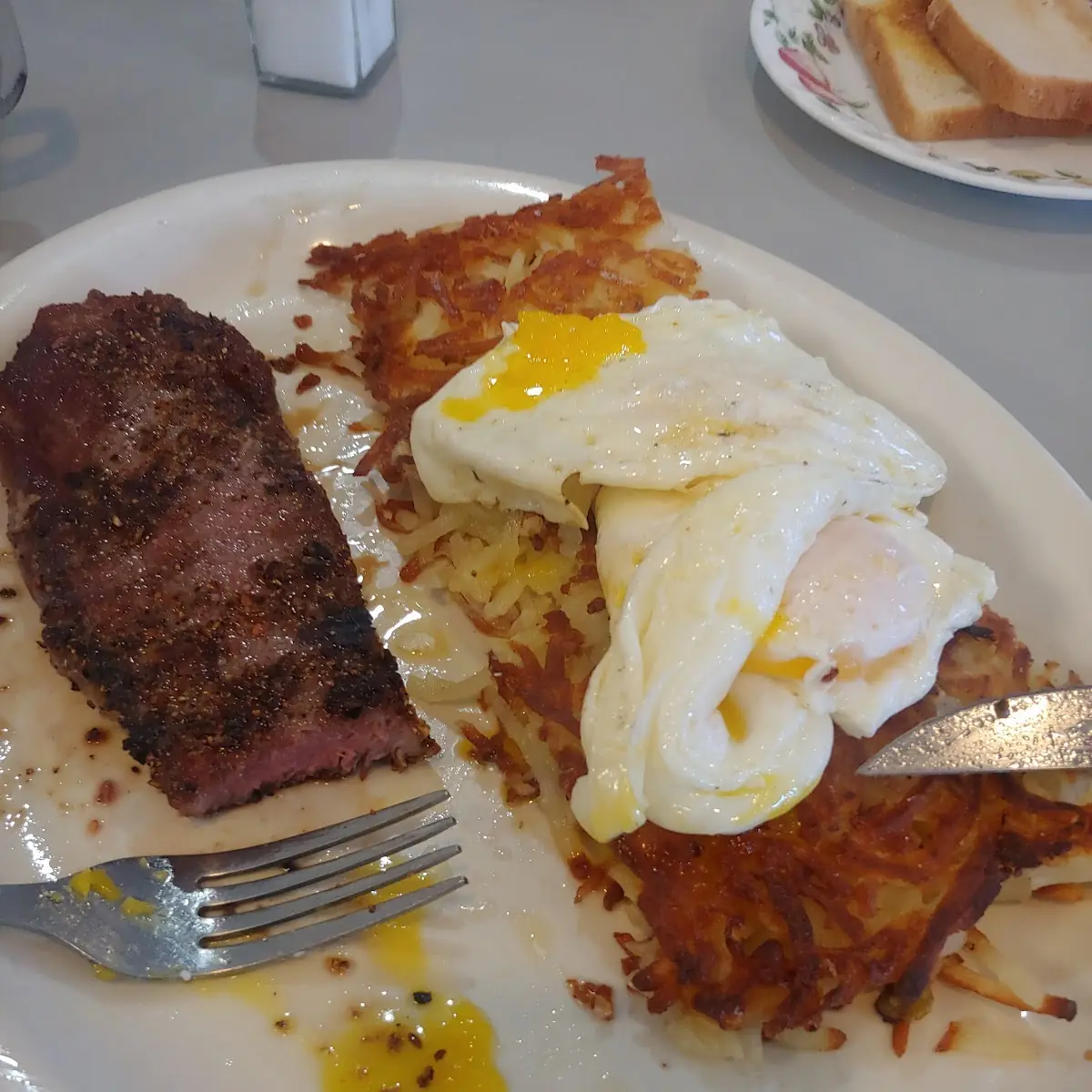 New York Steak and Eggs
