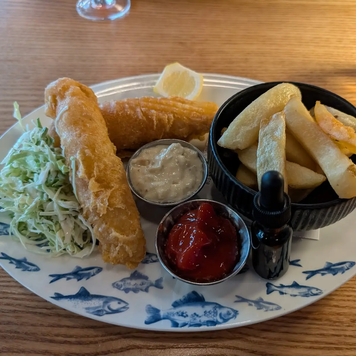 Plank Provisions Cod Fish Chips