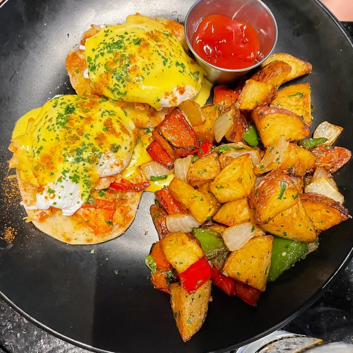 Lobster Eggs Benedict