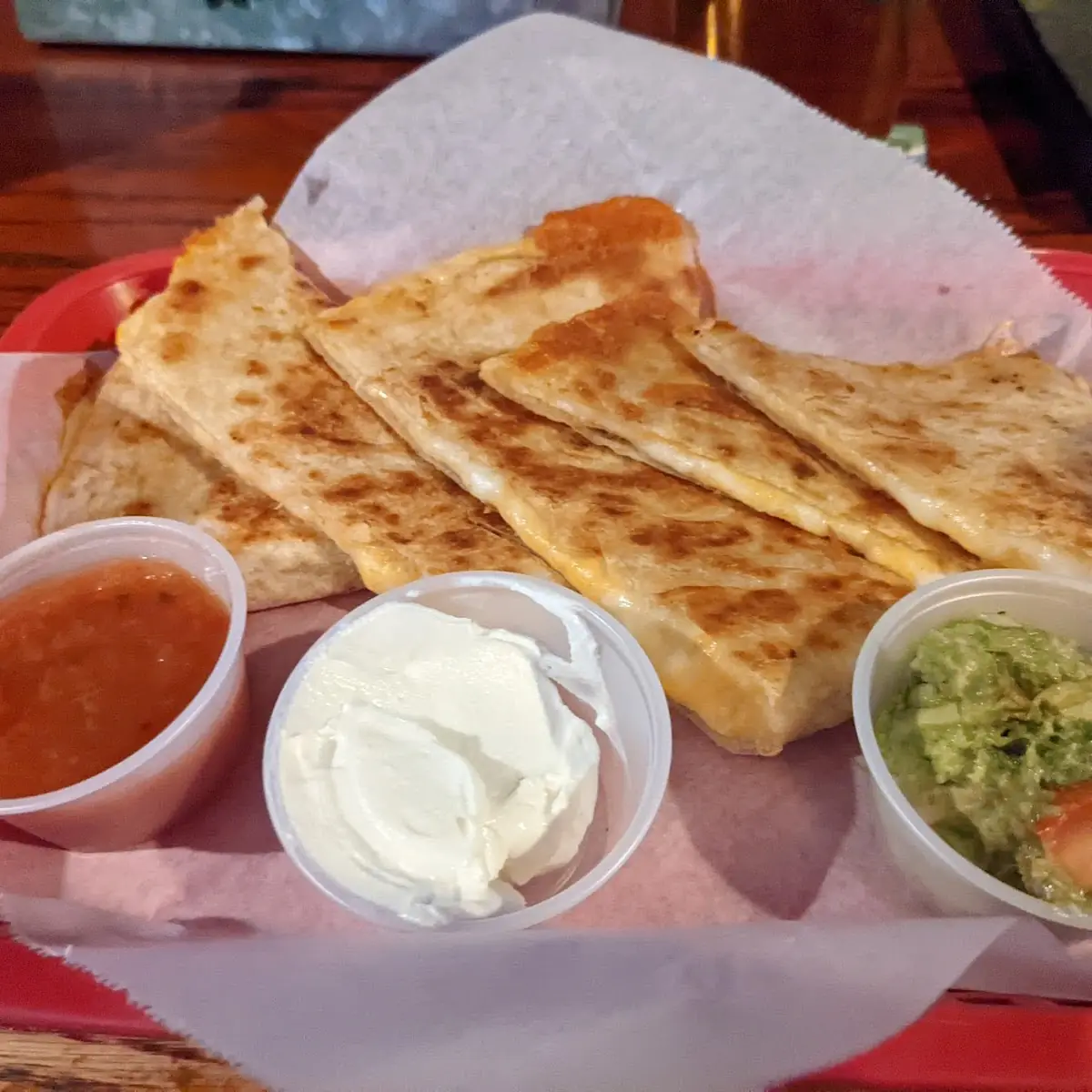 Grilled Chicken or Beef Quesadilla