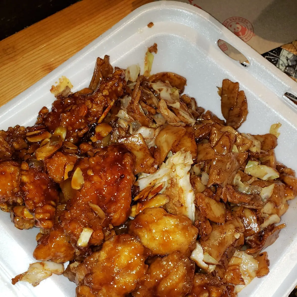 Almond Chicken Orange Chicken & Chow Fun