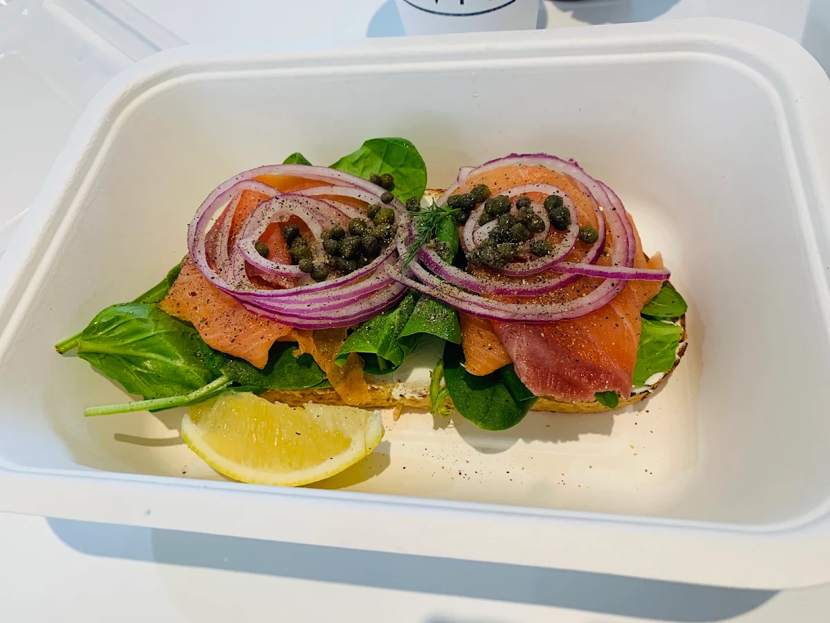 Smoked Salmon Toast