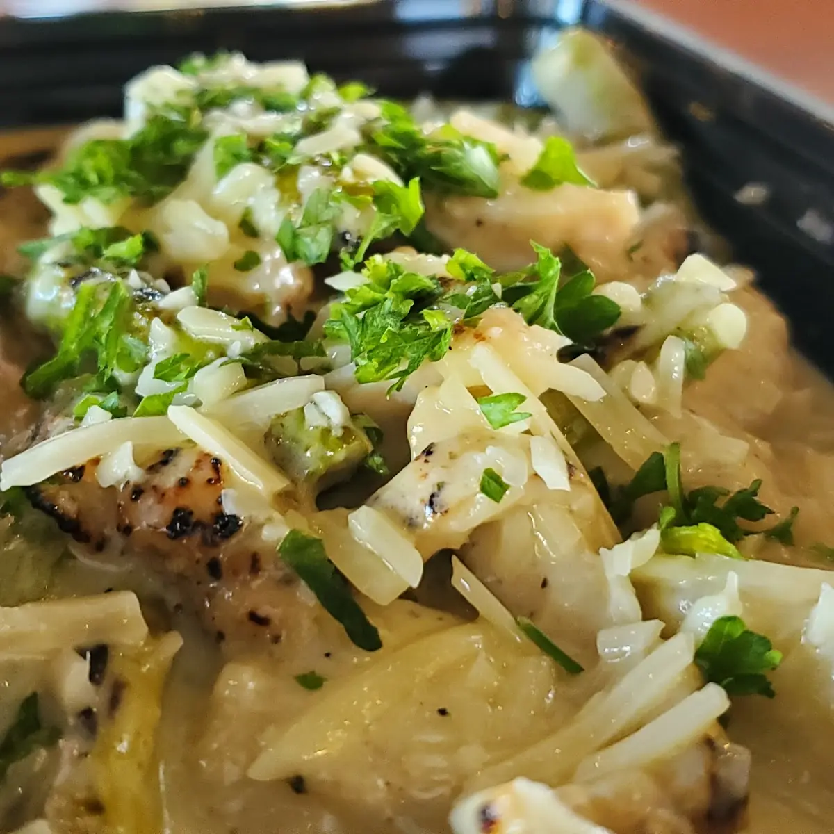 Grilled Chicken Gnocchi with Asparagus