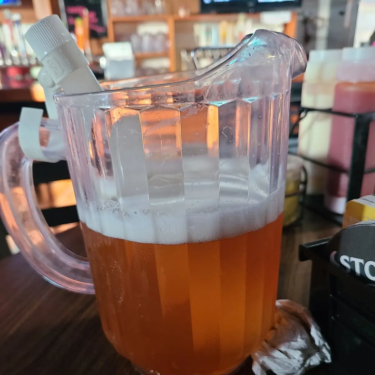 Pitcher & with Domestic Beer