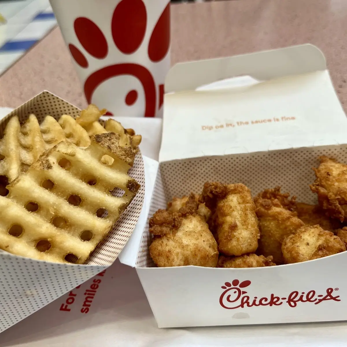 Chicken Nuggets with Fries