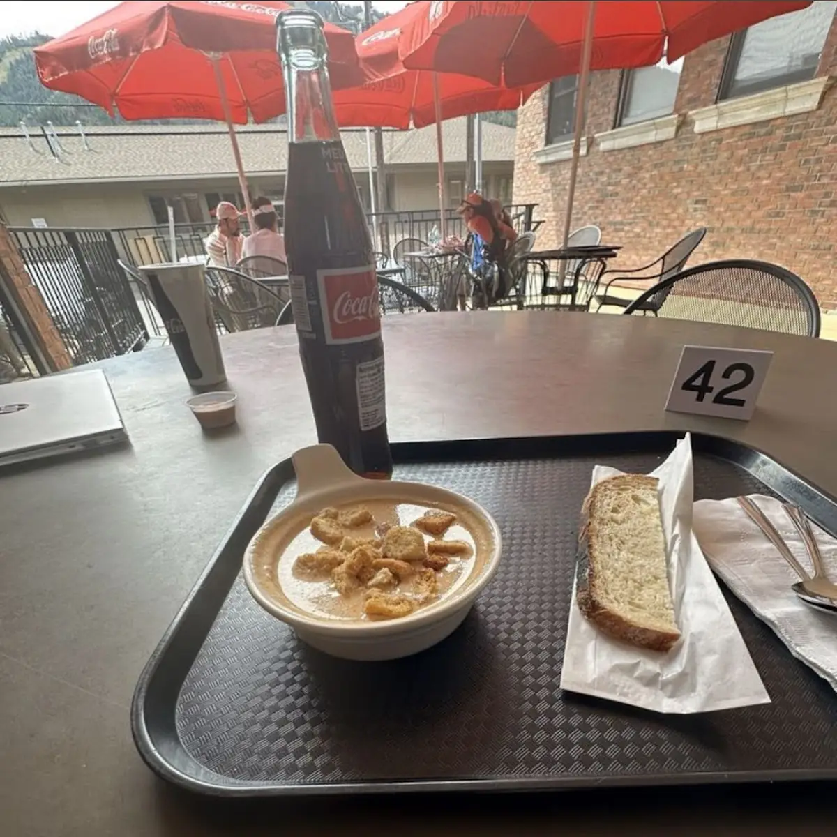Lobster Bisque with Bread