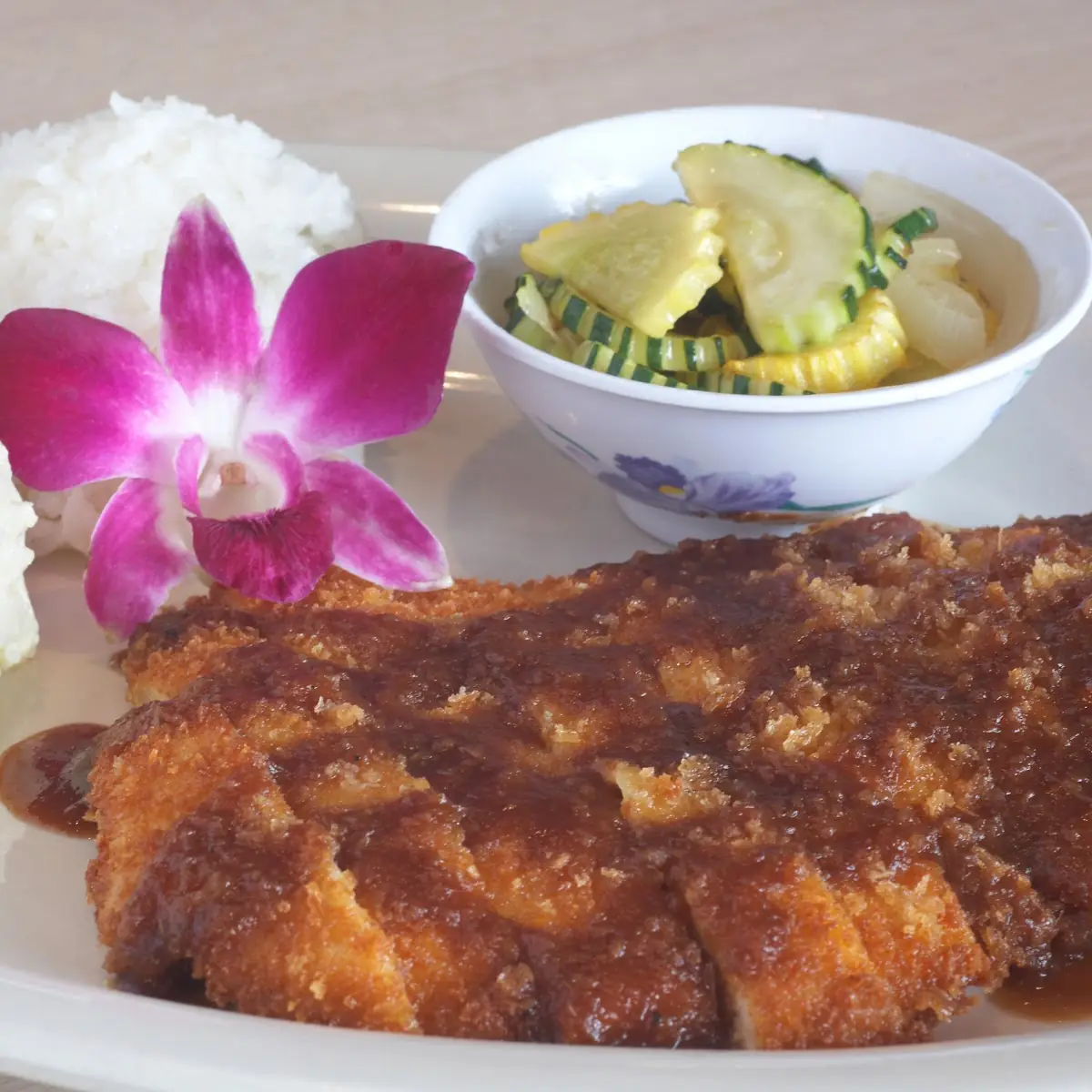 Chicken Katsu Tender Plate