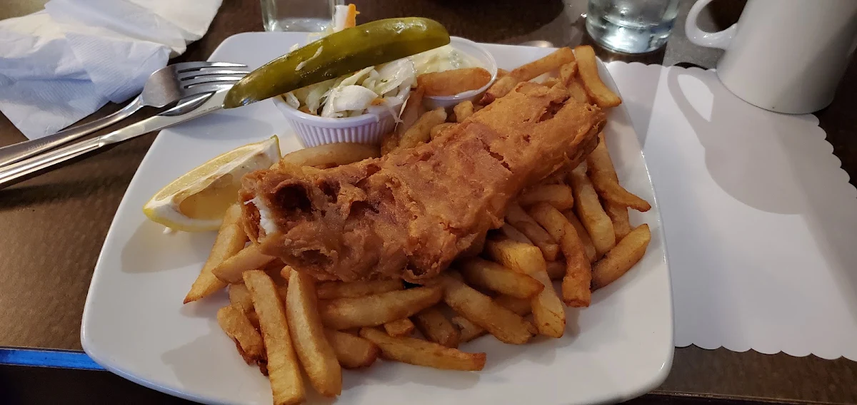Fish and Chips, Resto-Bar Maniwaki Pizza