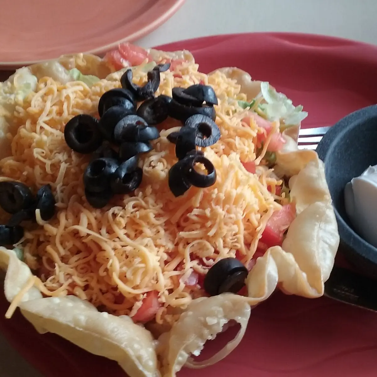 Chicken Taco Salad Supreme