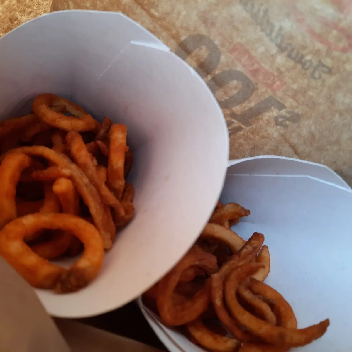 Large Curly Fries