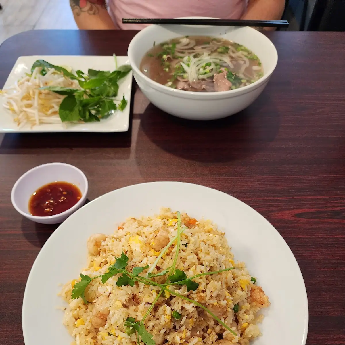 C12 Vermicelli Noodles With Grilled Chicken & Grilled Shrimp - Bún Ga Nướng & Tôm Nướng
