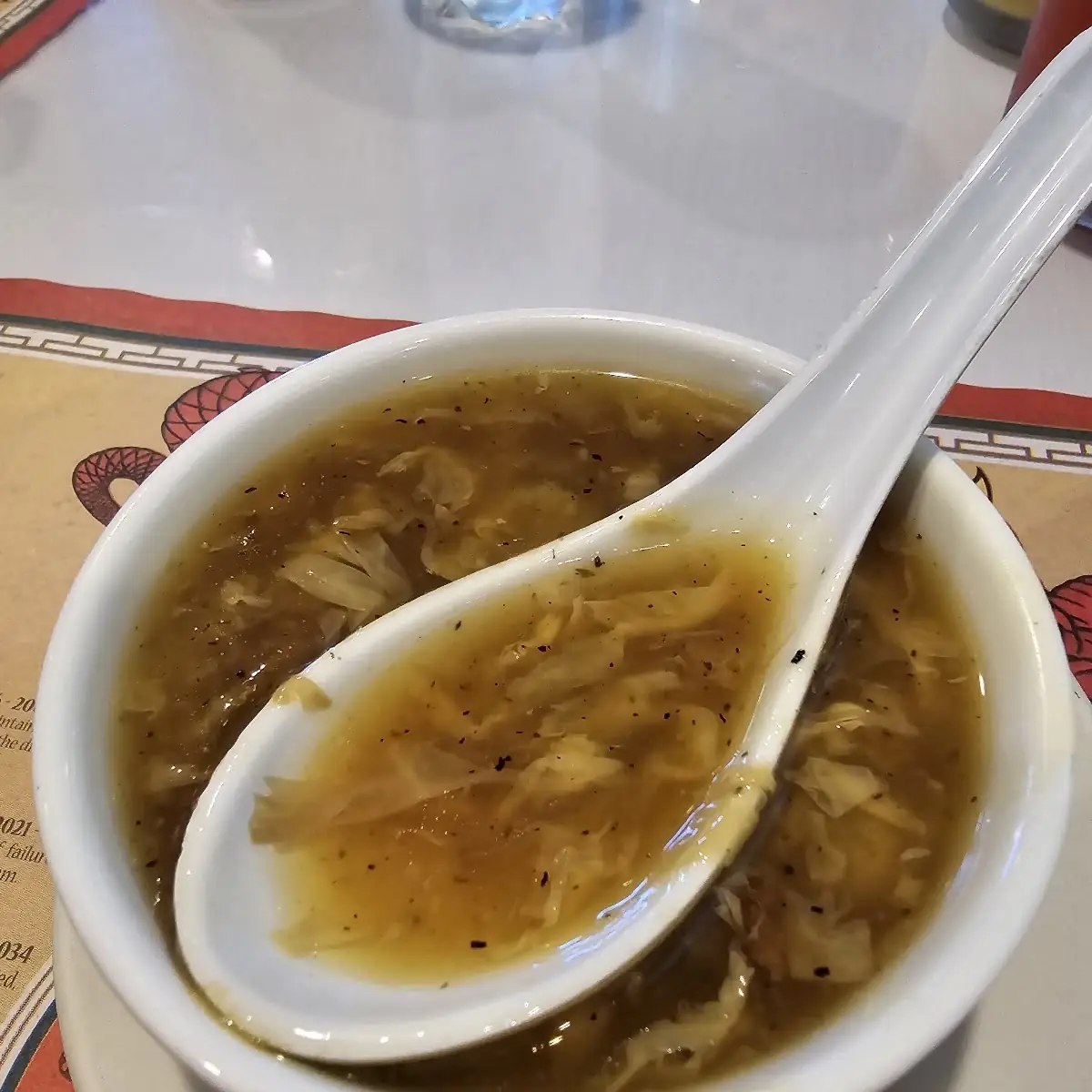 Egg Drop Soup Canton