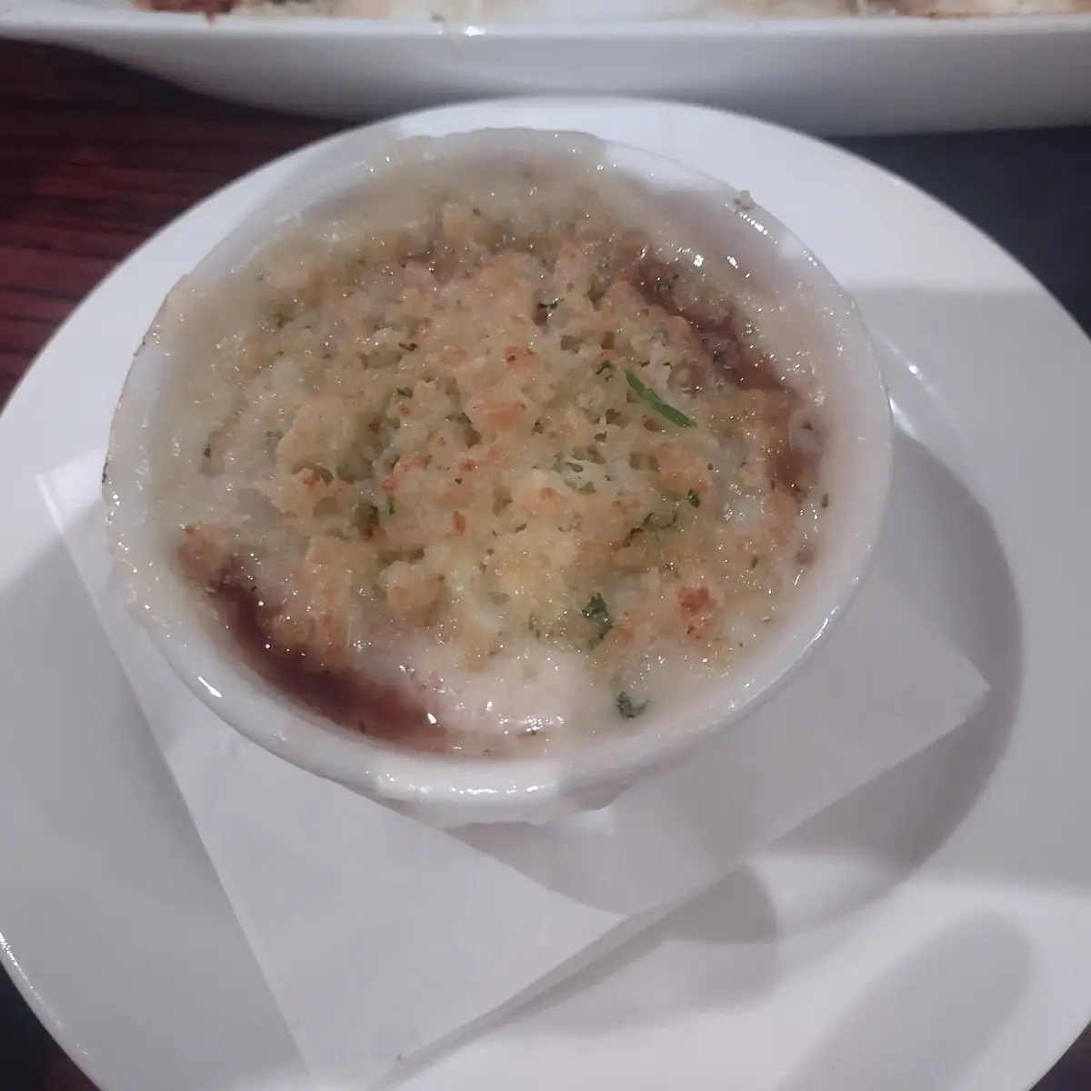 French Onion Soup with Cheese