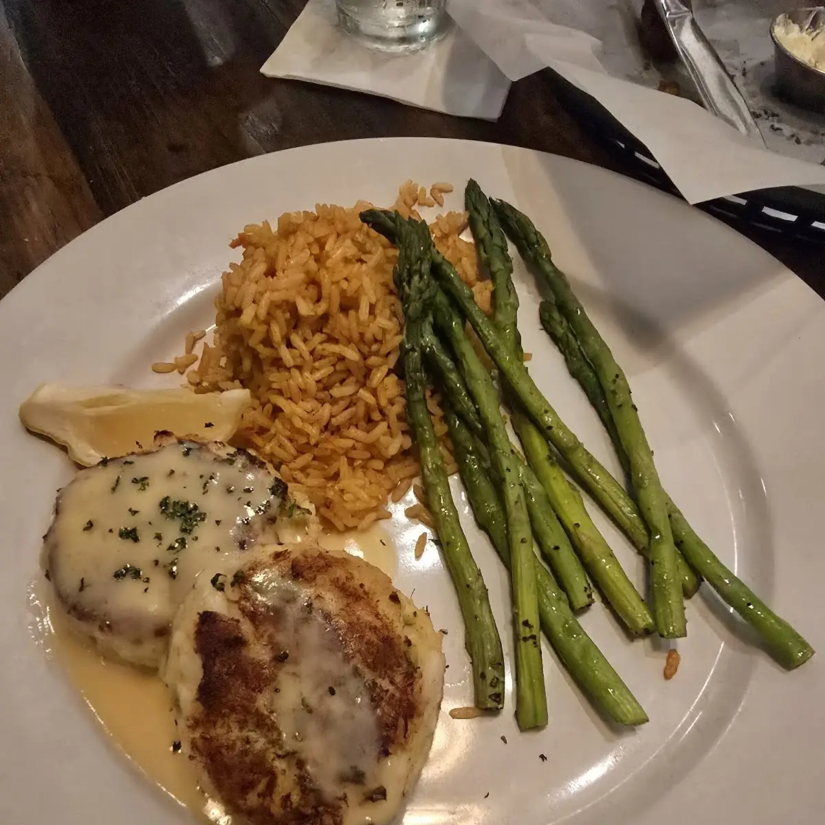 Crab Cake Dinner