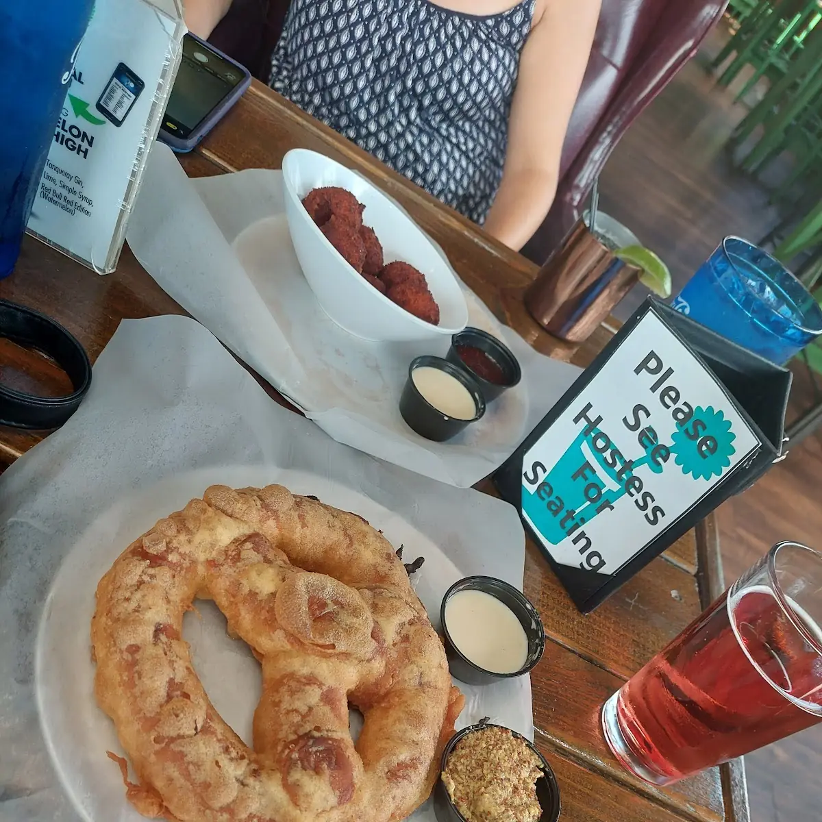 Beer Battered Pretzels