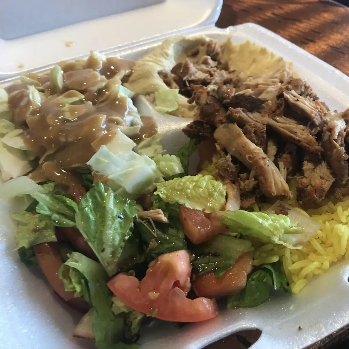 Chicken Shawarma Plate