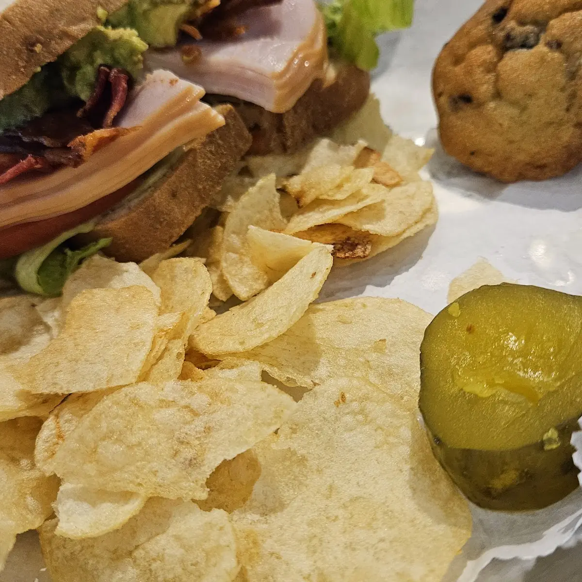 Turkey blt & Avocado Sandwich