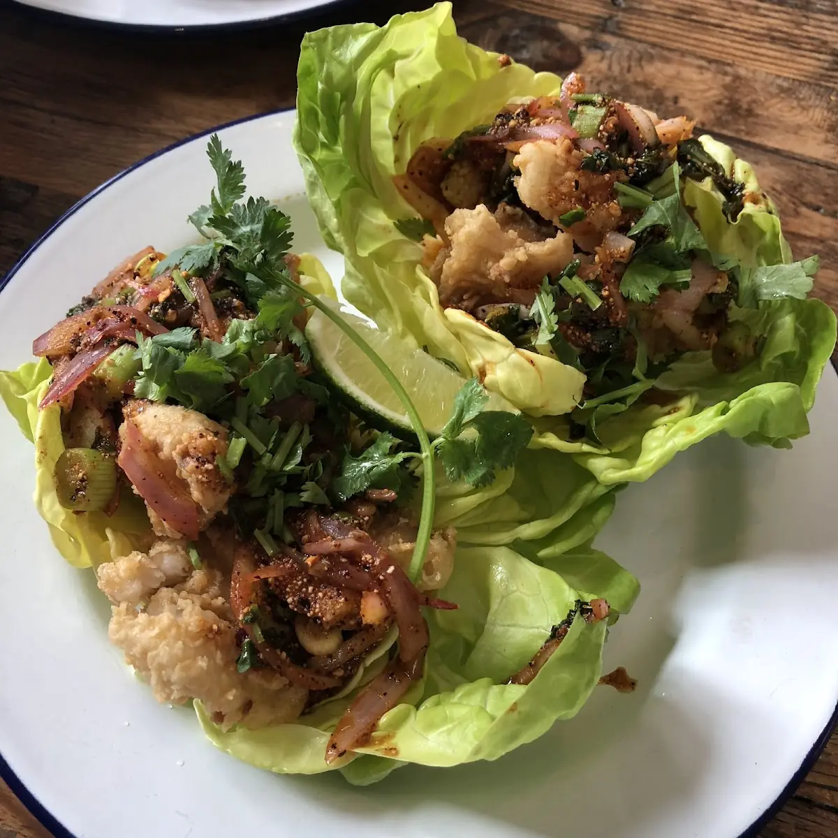 Fish Lettuce Wraps