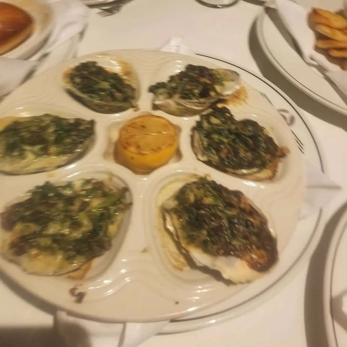 Oysters Rockefeller