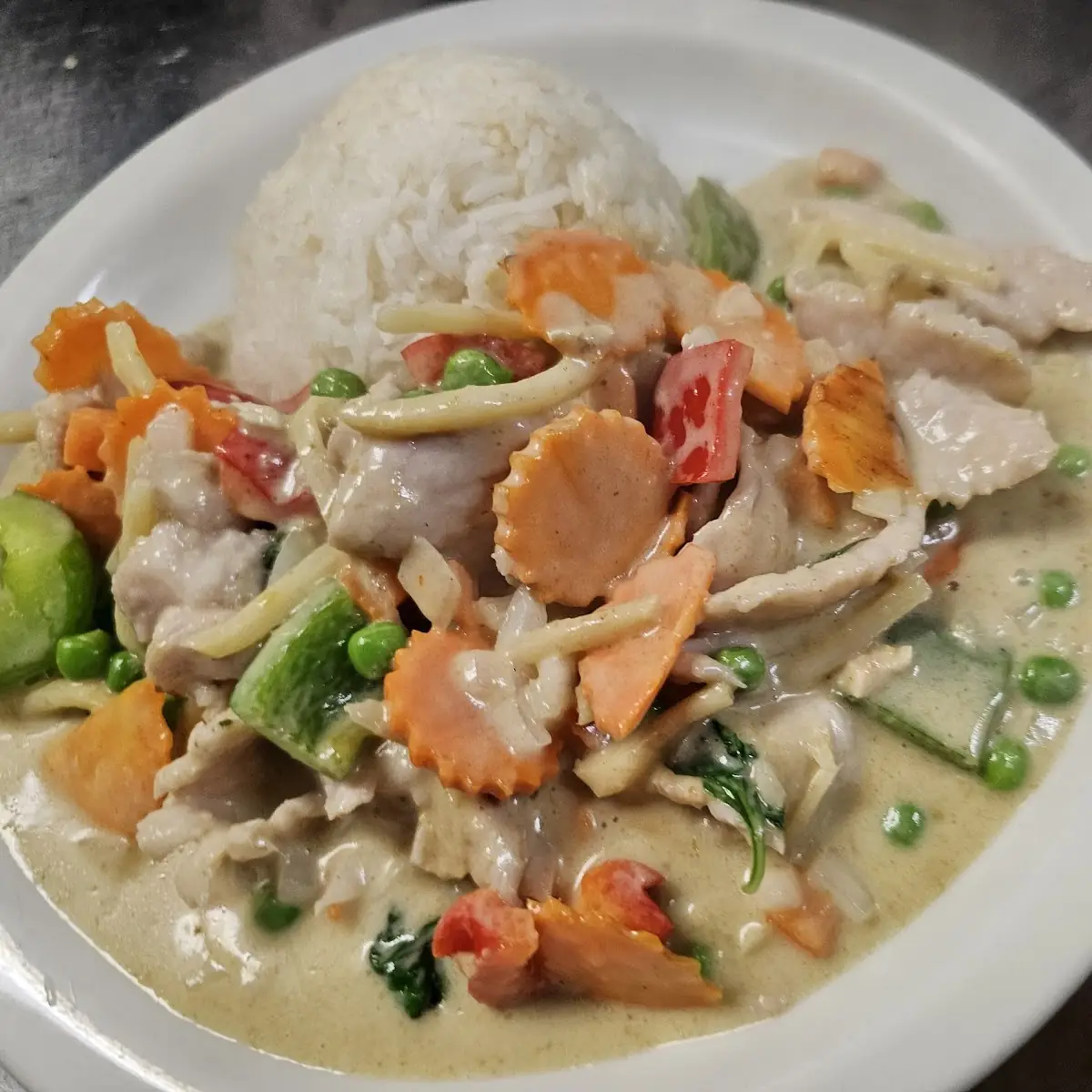 Stir-Fried Green Curry