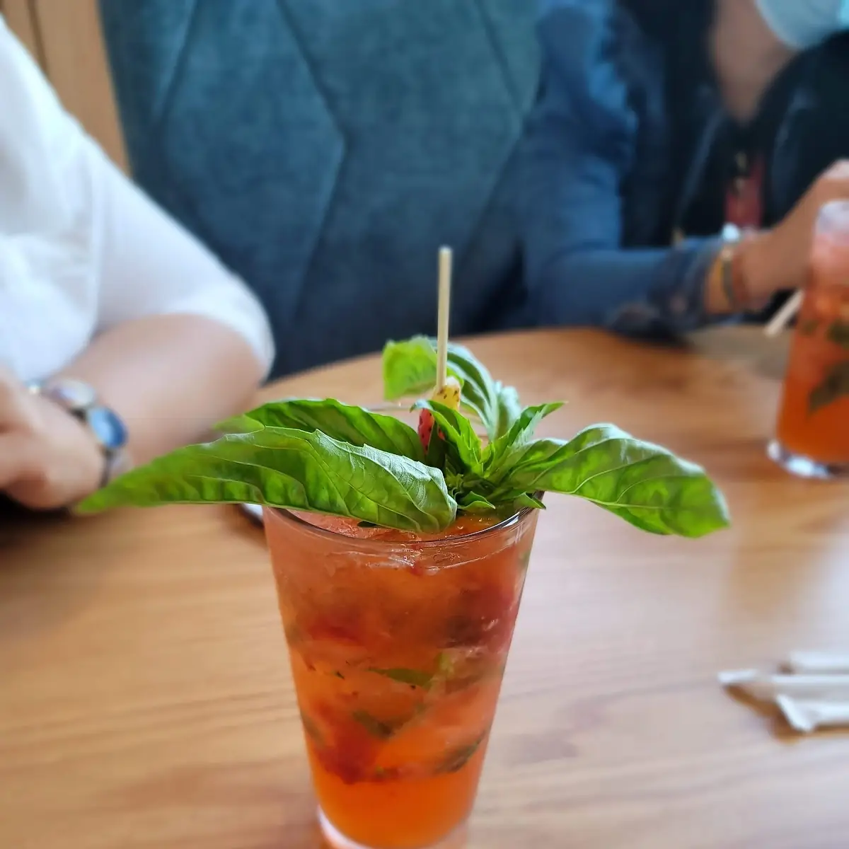 Strawberry Basil Lemonade
