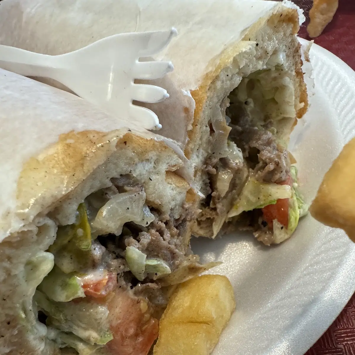 Mexican Cheese Steak Sub