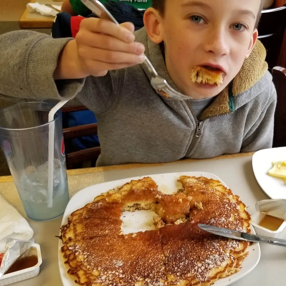 Pancakes and Scrambled Eggs