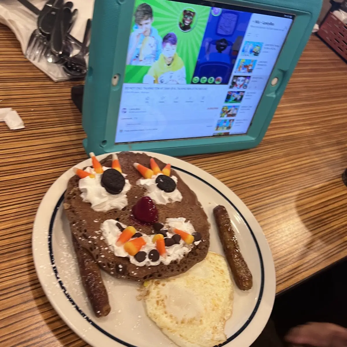 Funny Face Pancake Combo