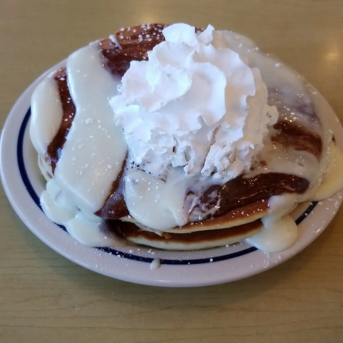 Red Velvet Pancake Combo