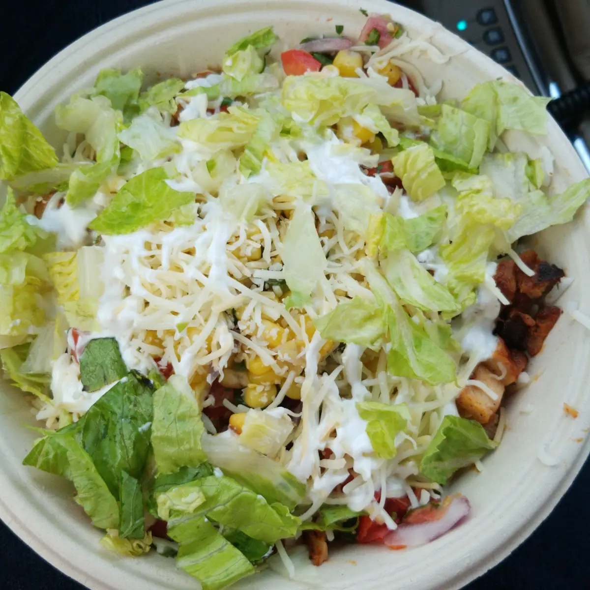 Chicken Rice Bowl with Queso