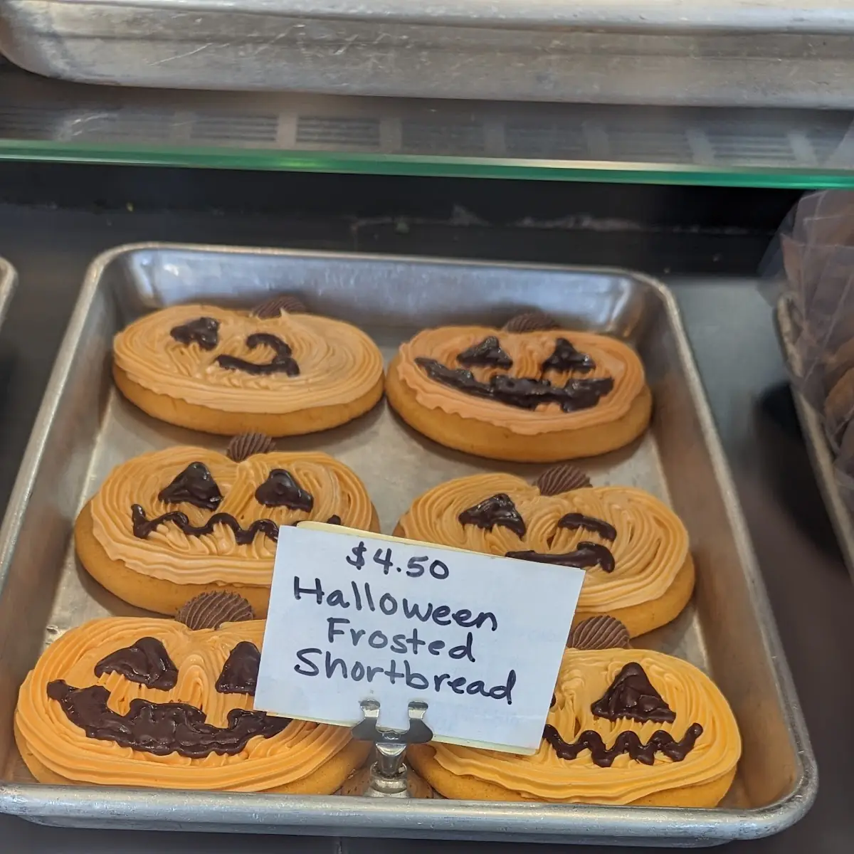 Frosted Halloween Shortbread Premium Holiday Cookie