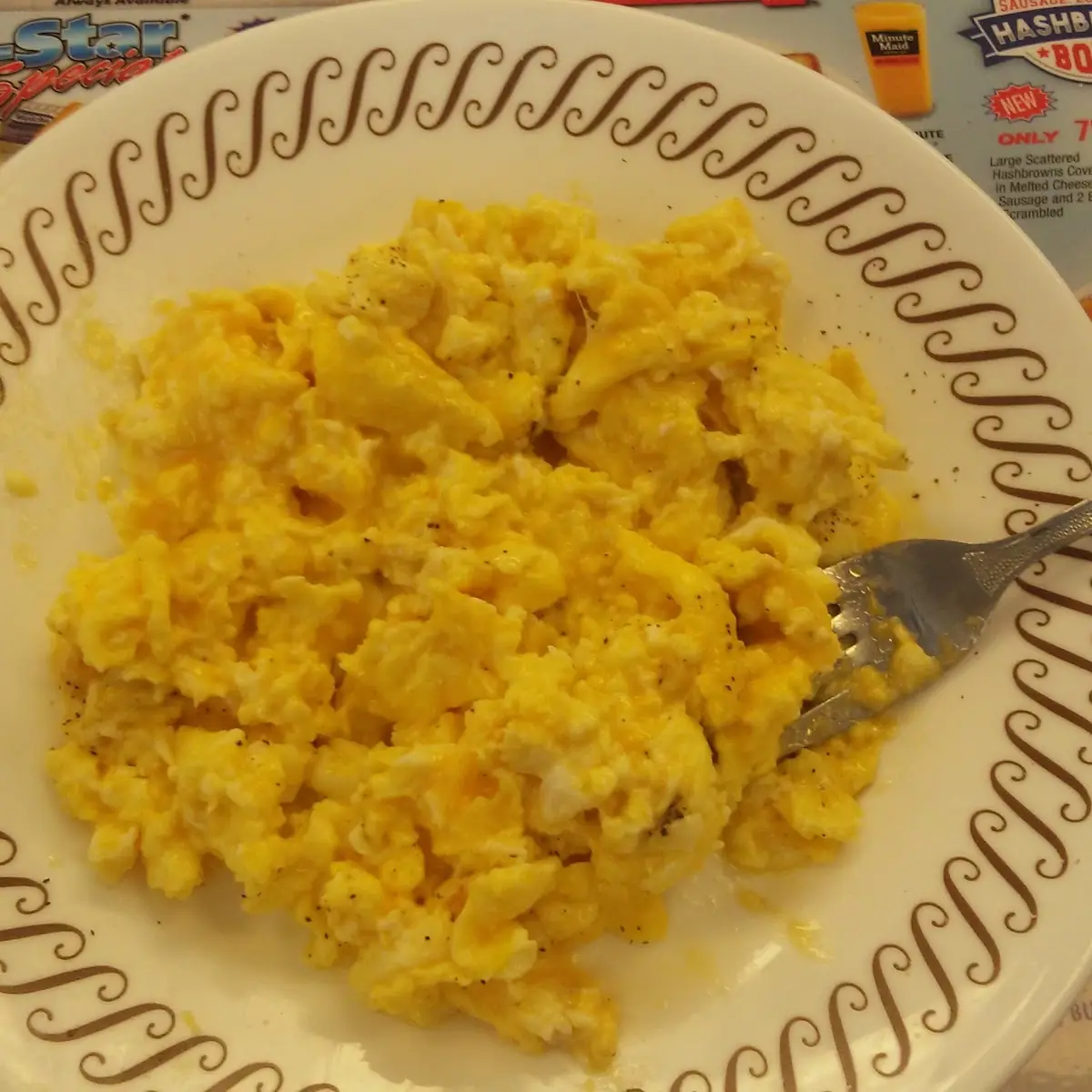 Kid's Scrambled Egg Breakfast