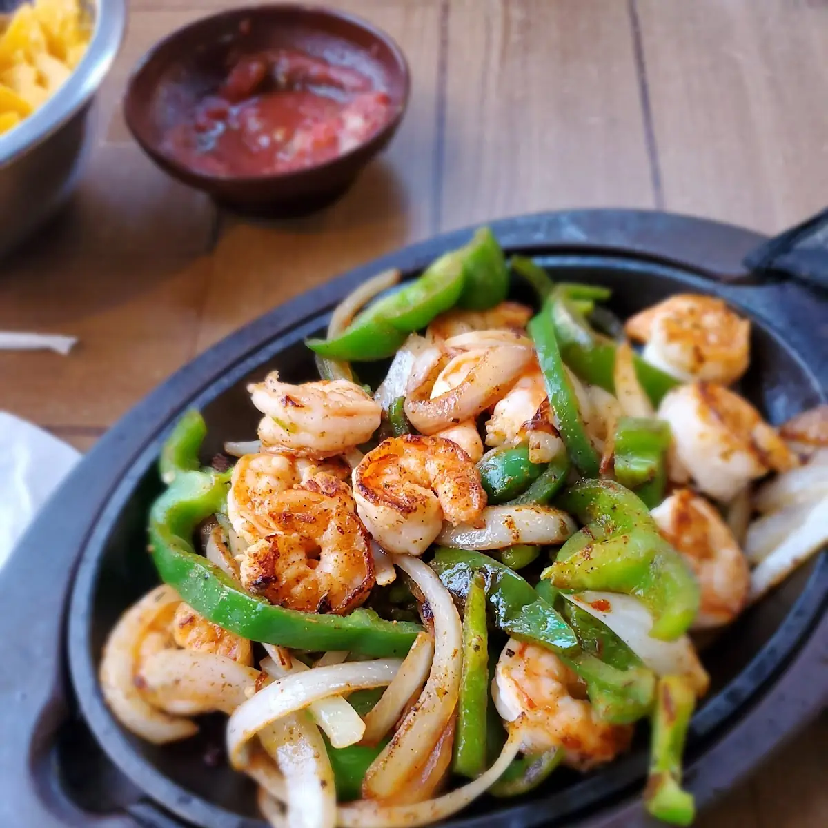 Shrimp Fajitas
