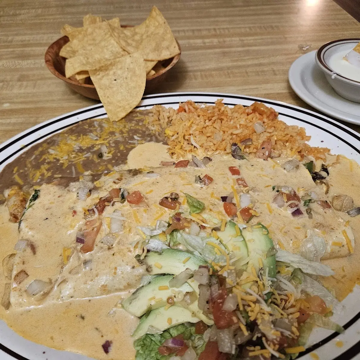 Shrimp Enchiladas