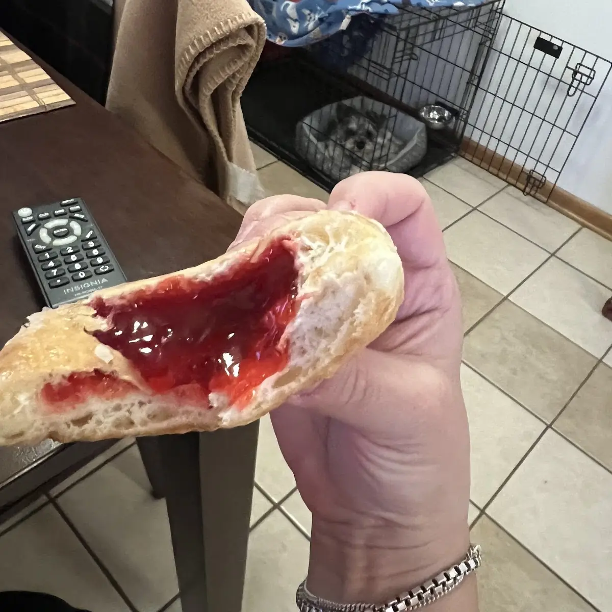 Raspberry Jelly Donut